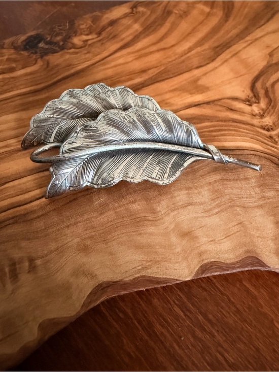 Danecraft Jewelry - Danecraft Sterling Silver Leaf Brooch